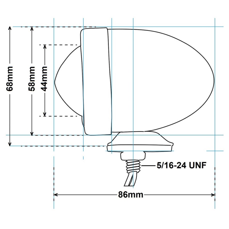 Clignotants de type cartouche 162052