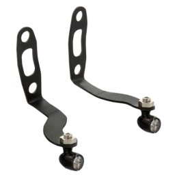 Clignotants rick's montés sur les commandes de guidon pour sportster s 757578