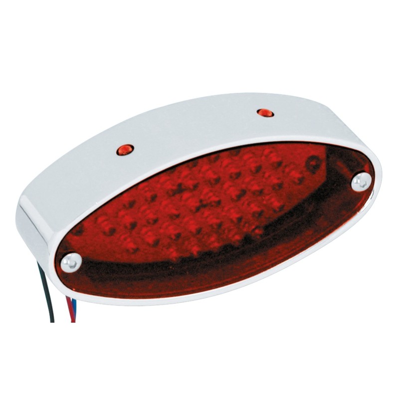 Feu arriere usine en aluminium led cat-eye 160549