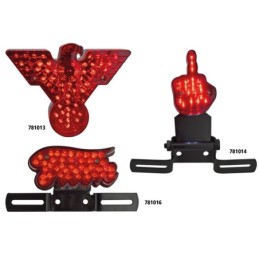 Feu arriere v-twin chopper led 781013