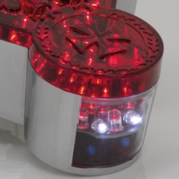 Feu arriere v-twin chopper led 781013