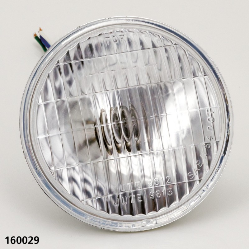 Mini feux de marche de 4 1/2" chrome 160029