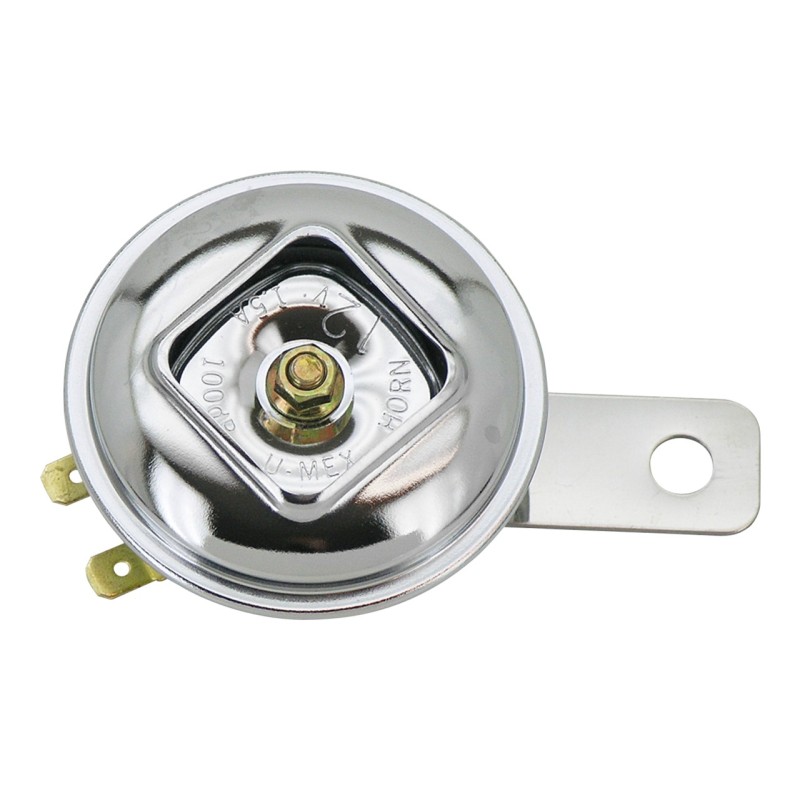 Mini klaxon chrome 2.5" 173087