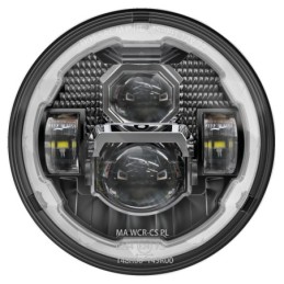 Optique 7" halo led avec visiere 745497