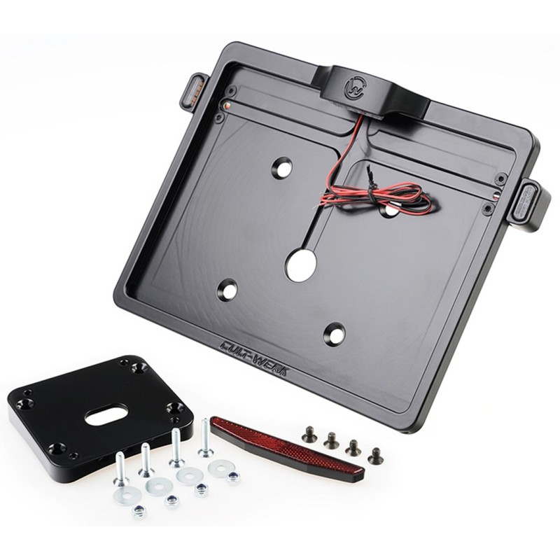 Plaque d'immatriculation centrale cult-werk 718044
