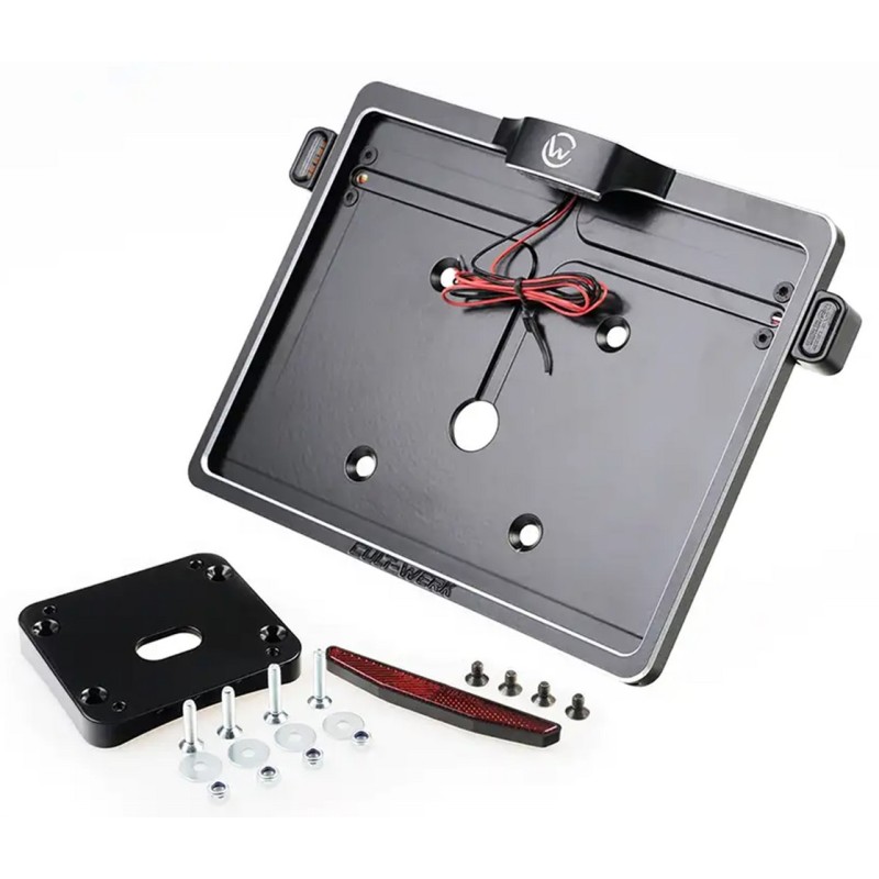 Plaque d'immatriculation centrale cult-werk 718052