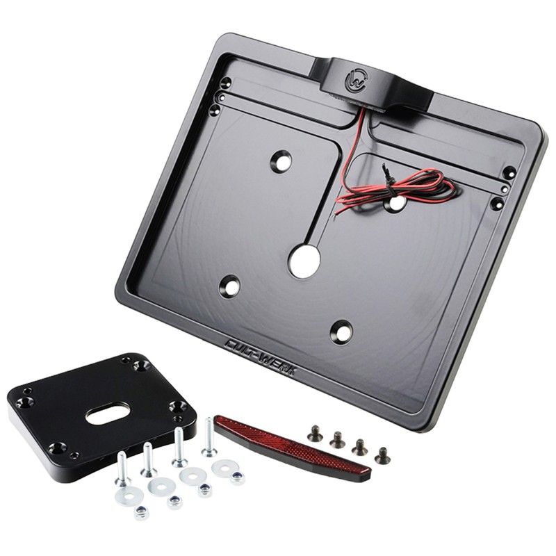 Plaque d'immatriculation centrale cult-werk 718054