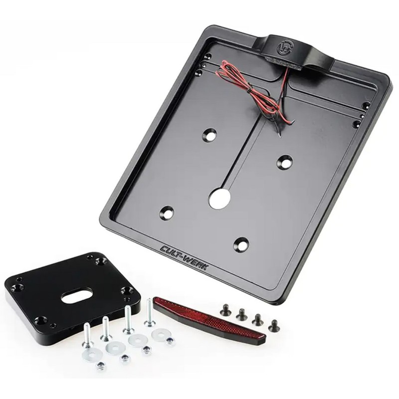 Plaque d'immatriculation centrale cult-werk 718056