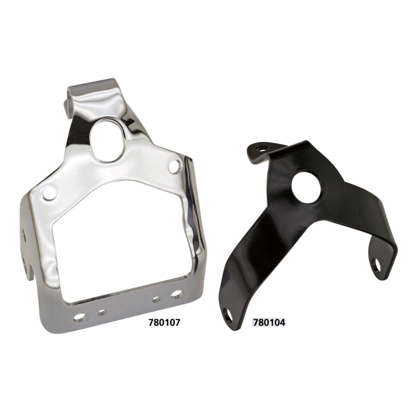 Support de klaxon et phare pour fourches springer anciennes 780104