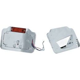 Support de plaque avec feu led 160703