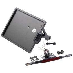 Support de plaque cult-werk pour sportster s avec feux 3-en-1 717984