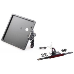 Support de plaque cult-werk pour sportster s avec feux 3-en-1 717985