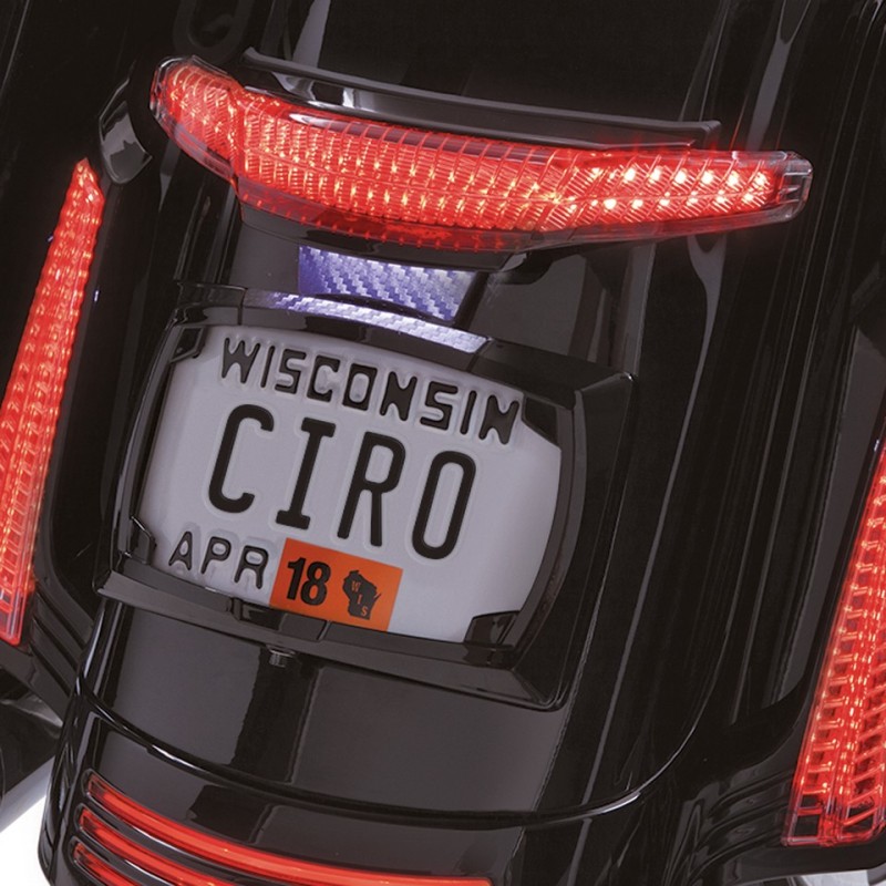 Support de plaque et feux ciro latitude pour touring 754228