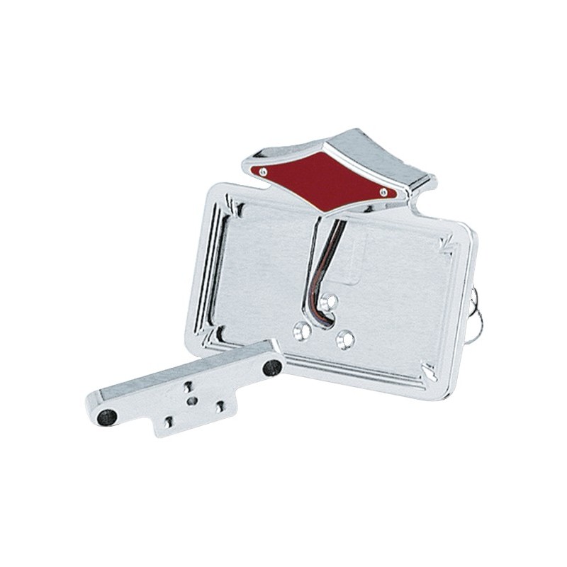 Supports de plaque avec feux diamond led 160574