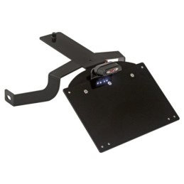 Supports de plaque d'immatriculation éclairés mcj pour milwaukee eight softail 749895