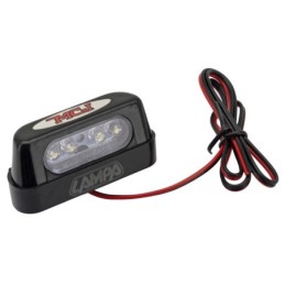 Supports de plaque d'immatriculation éclairés mcj pour milwaukee eight softail 791127