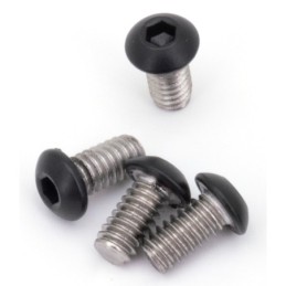 Vis de phare en acier inoxydable noires 770405