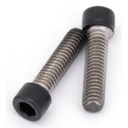 Vis de phare en acier inoxydable noires 770406