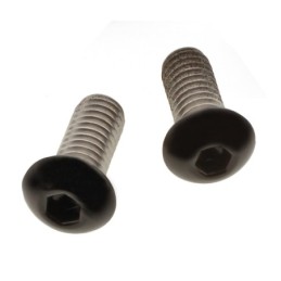 Vis de phare en acier inoxydable noires 770407