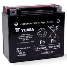 Batteries au gel sans entretient yuasa "vforce" haute puissance 738852