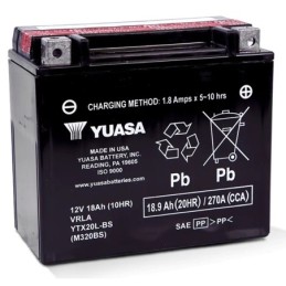 Batteries au gel sans entretient yuasa "vforce" haute puissance 738853