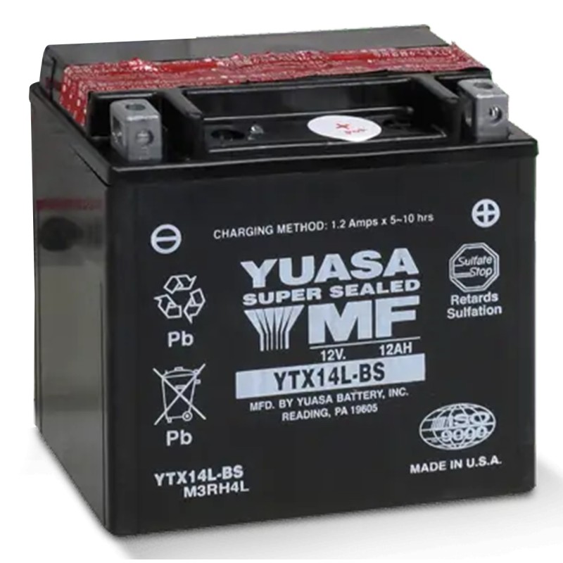 Batteries au gel sans entretient yuasa "vforce" haute puissance 738854