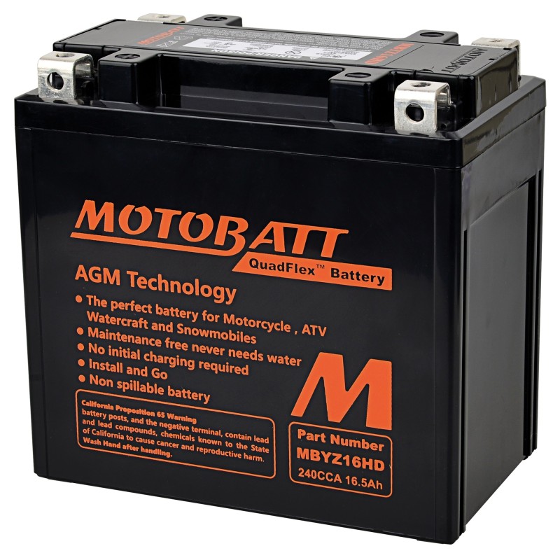 Batteries motobatt agm quadflex 753904