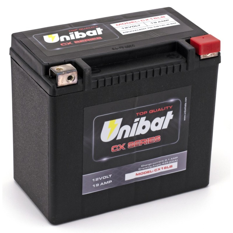 Batteries unibat agm scellees 776036