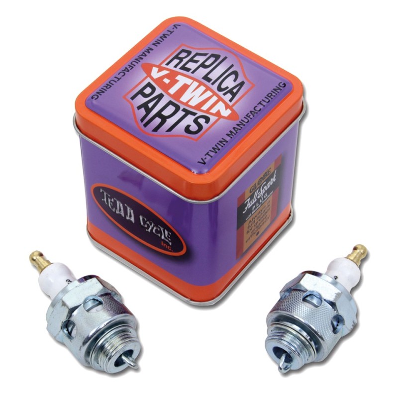 Bougies refroidies par air pour vintage harleys 789603