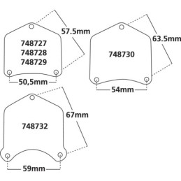 Bouton de suppression de solenoide 748727