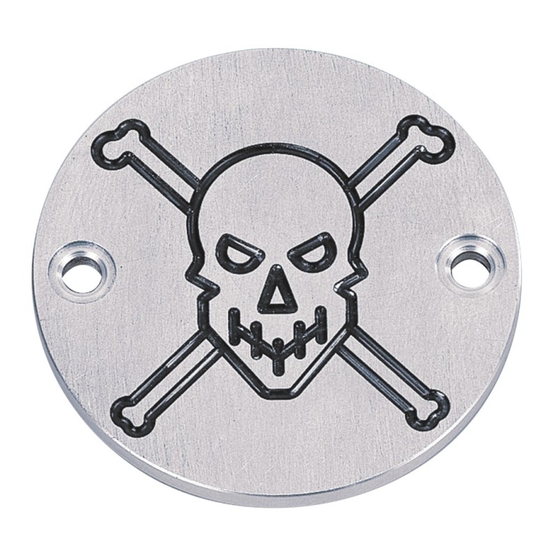 Cache allumage bad to the bones en aluminium billet 235575