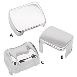 Cache bobine chrome pour softail 301208