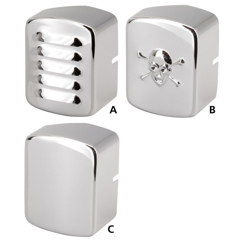 Couvercles de bobine chromes 301203