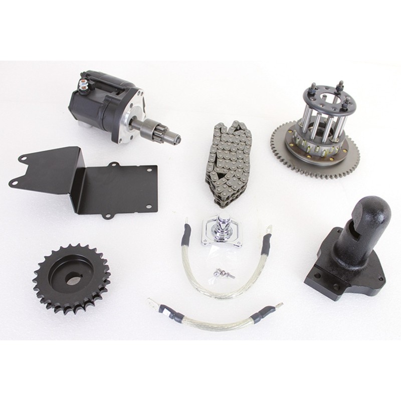 Kit demarreur electrique york pour knucklehead & panhead 789421