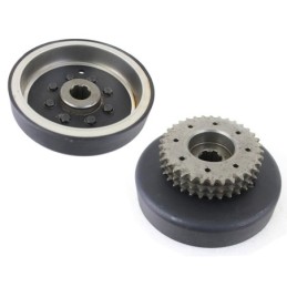 Rotor d'alternateur et cloche d'embrayage pour sportster 758677