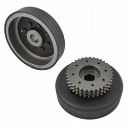 Rotor d'alternateur et cloche d'embrayage pour sportster 758678