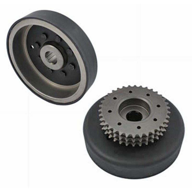 Rotor d'alternateur et cloche d'embrayage pour sportster 758678