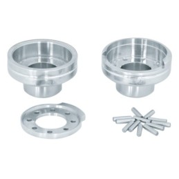 Butees de fourche cachees en inox 094245