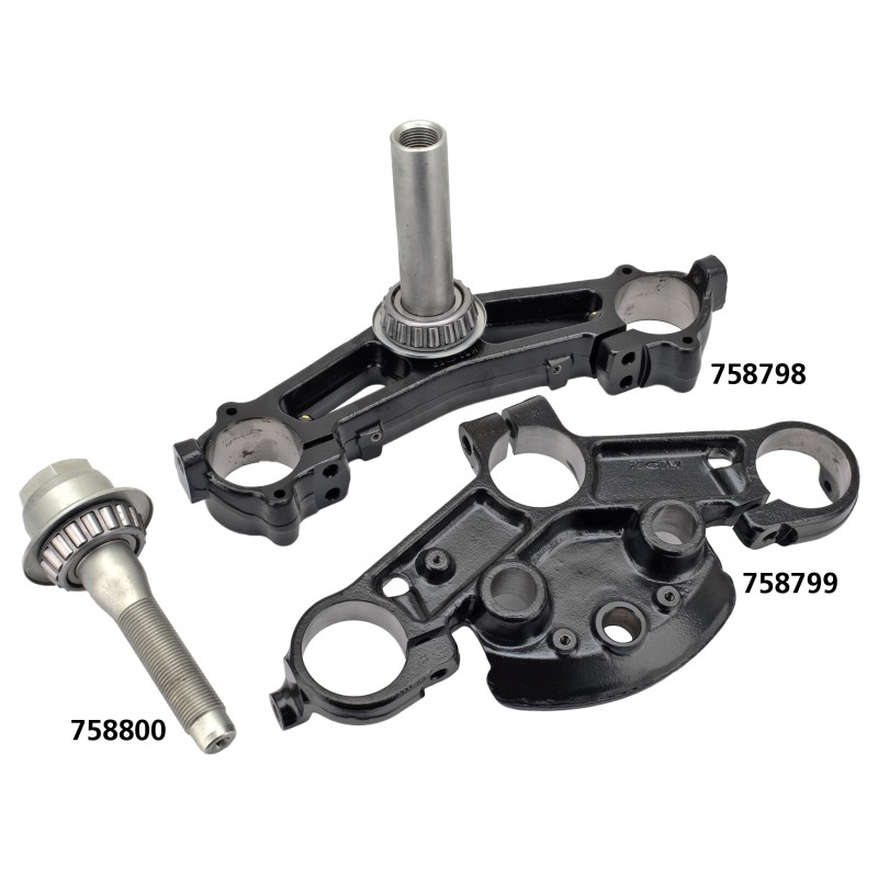 Pieces de tes de fourche 49mm style oem touring 2014 au present 758798