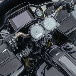 Tes de fourche supérieure et jeux de tés arlen ness method pour road glide A130005
