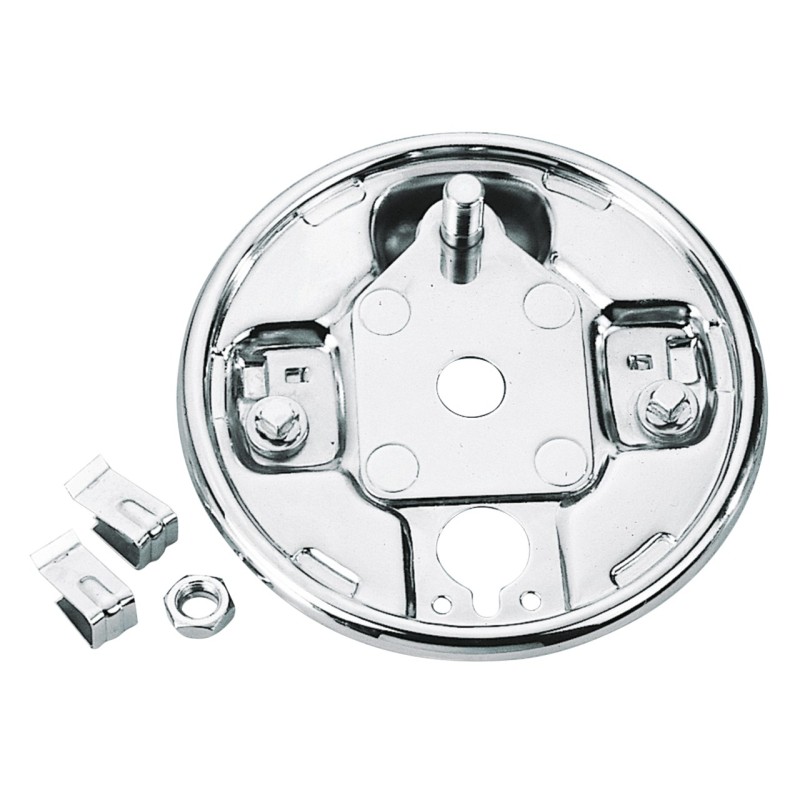 Contre-plaques de frein arriere chrome 141615
