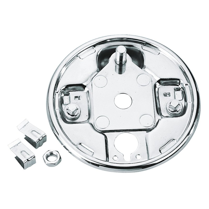 Contre-plaques de frein arriere chrome 141616