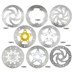 Disques de frein en inox ebc 734816