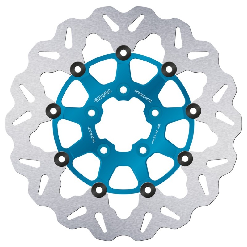 Disques de frein flottants galfer "wave" 758143