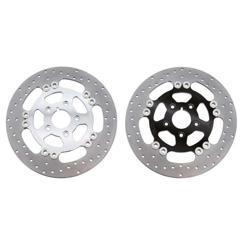 Disques de frein flottants harrison en fonte ductile inoxydable et frette en aluminium 710025