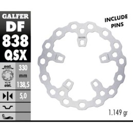 Disques de frein galfer "big cubiq" 758451