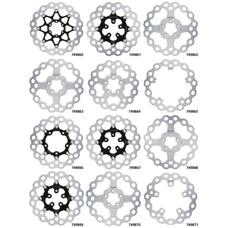 Disques de frein galfer "cubiq" 749866