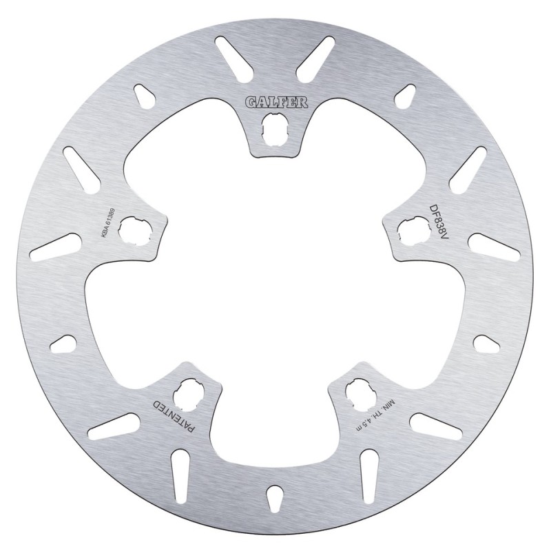 Disques de frein galfer classic round 758452