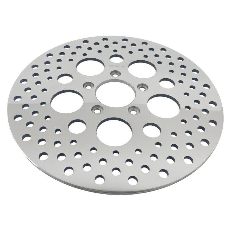 Disques de frein inox polis et perces 144602