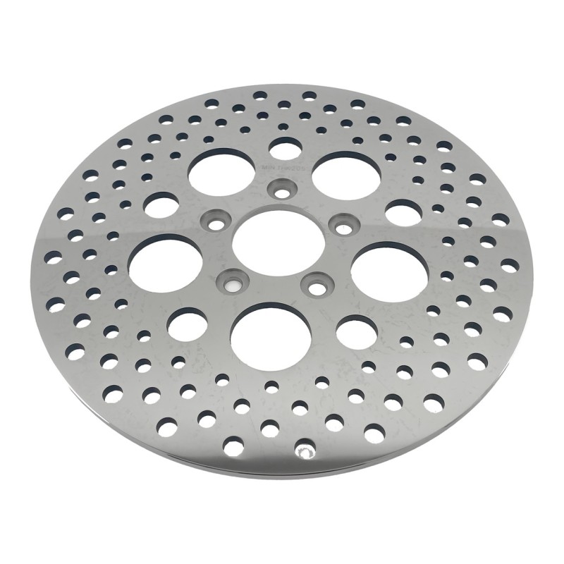 Disques de frein inox polis et perces 144603